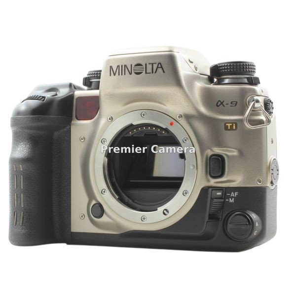 MINOLTA α-9 Titan(チタン) ボディ