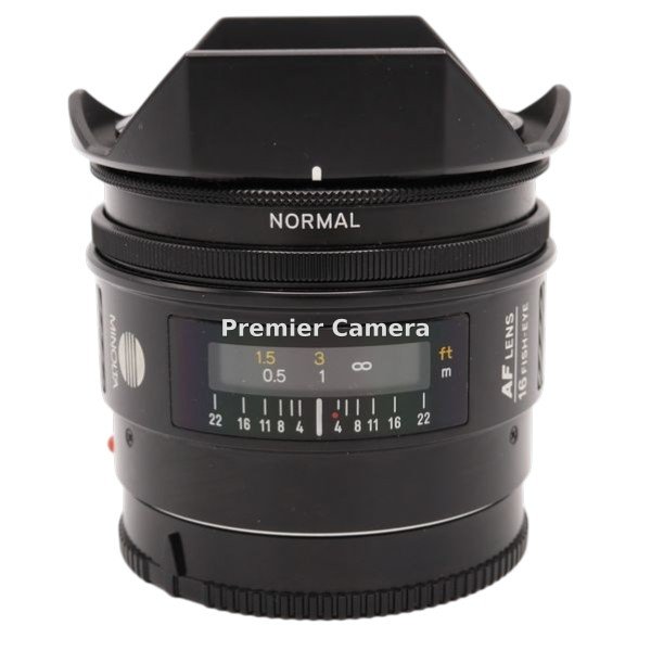 MINOLTA AF 16mm F2.8 Fish Eye