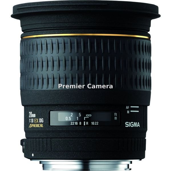 SIGMA AF 20mm F1.8 EX DG ASPHERICAL RF (キヤノンEF用)