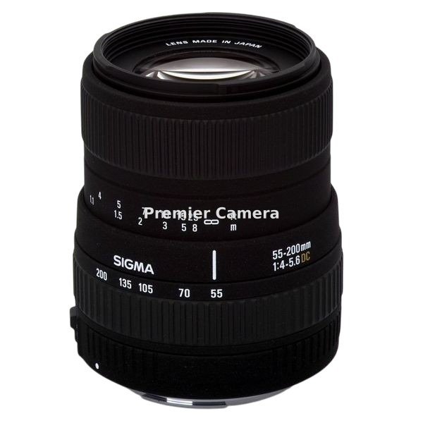 SIGMA 55-200mm F4-5.6 DC (キヤノンEF用)