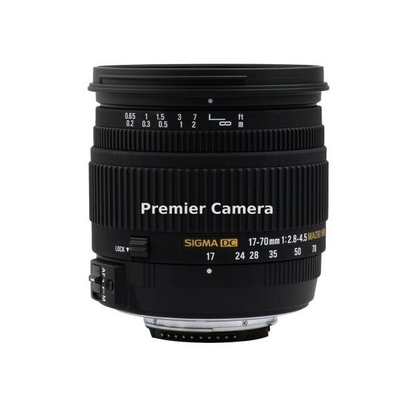 SIGMA 17-70mm F2.8-4.5 DC MACRO HSM (ニコンF用)