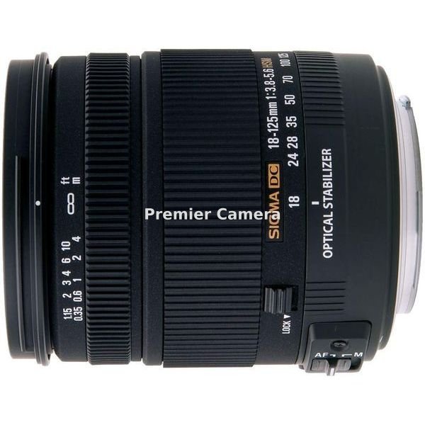 SIGMA 18-125mm F3.8-5.6 DC OS HSM (キヤノンEF用)