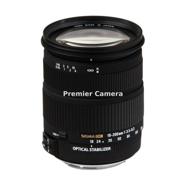 SIGMA 18-200mm F3.5-6.3 DC OS (ニコンF用)