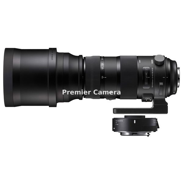 SIGMA Sports 150-600mm F5-6.3 DG 1.4xテレコンバーターキット Teleconverter (シグマSA用)