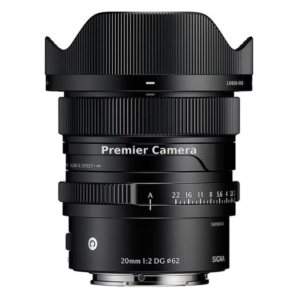 SIGMA Contemporary 20mm F2 DG (ソニーE用) ※DN表記なしモデル