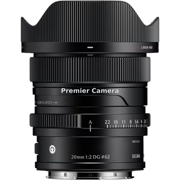 SIGMA Contemporary 20mm F2 DG (Lマウント用) ブラック