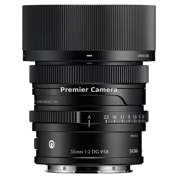 SIGMA Contemporary 35mm F2 DG (Lマウント用) ブラック