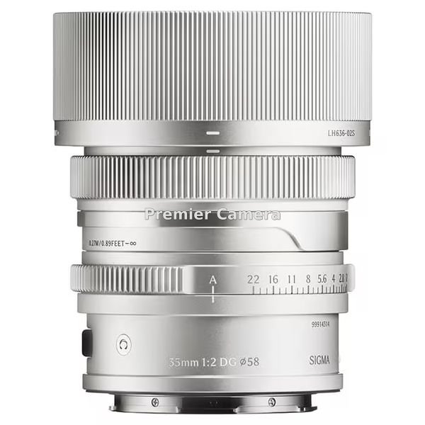 SIGMA Contemporary 35mm F2 DG (Lマウント用) シルバー