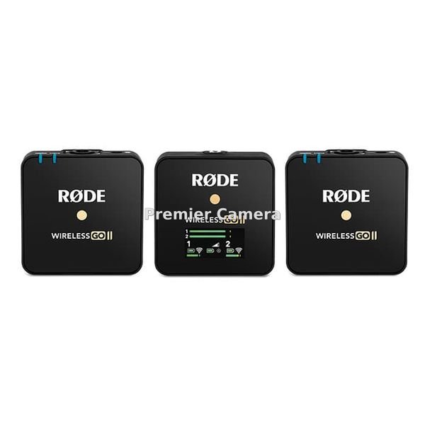 RODE Wireless GO II デュアルチャンネル対応ワイヤレスマイクシステム