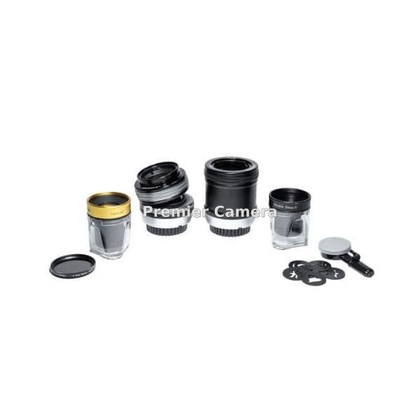 Lensbaby Twist 60 + Double GlassII オプティックスワップキット フジフィルムX用