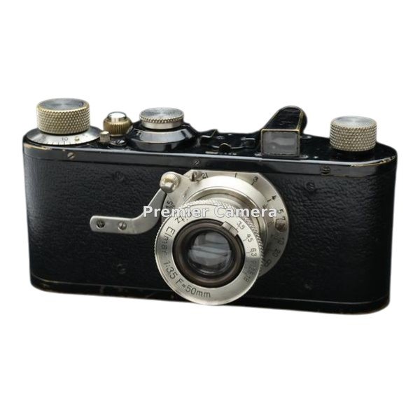 Leica A型 ブラック (新エルマー50mm F3.5付) [LEICA]