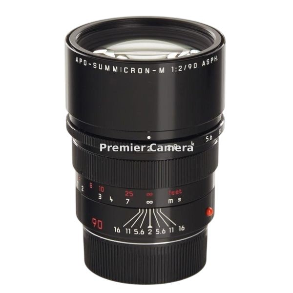 Leica Apo-Summicron-M (アポズミクロン) 90mm F2 ASPH. ブラックペイント [11636]