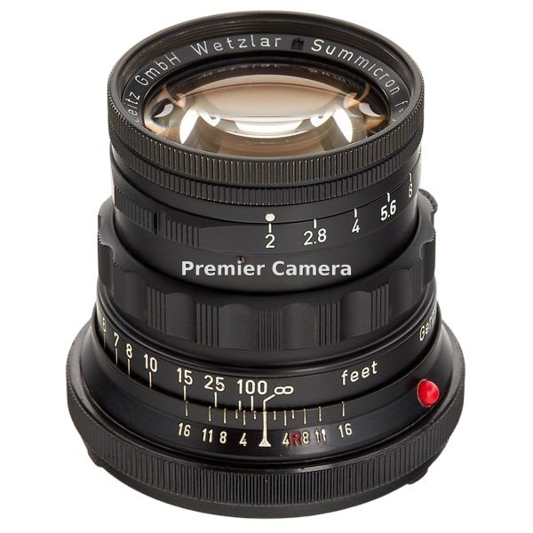 Leica Summicron-M (ズミクロン) 50mm F2 固定鏡筒 前期 ブラックペイント [11117]