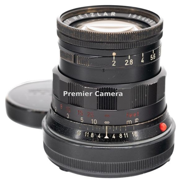 Leica Summicron-M (ズミクロン) 50mm F2 固定鏡筒 後期 ブラックペイント [11117]