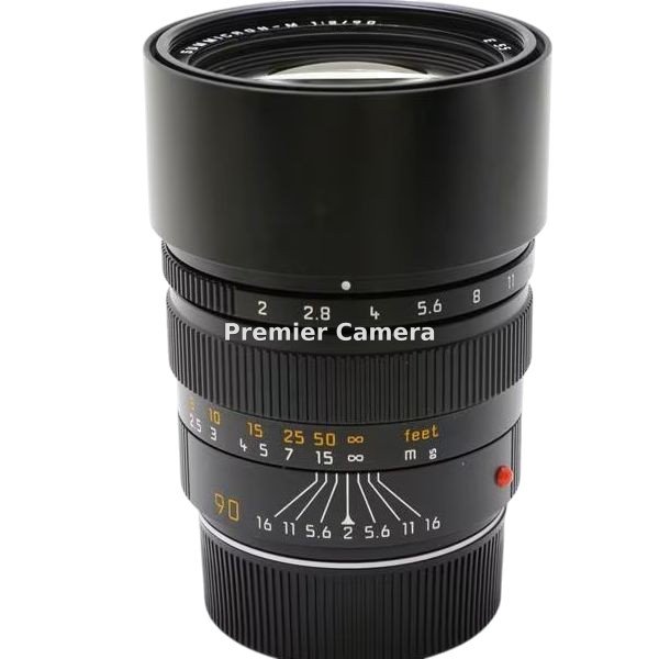 Leica Summicron-M (ズミクロン) 90mm F2 E55 フード組込 ブラック [11136]