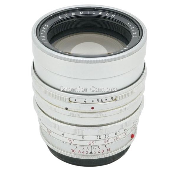 Leica Summicron-M (ズミクロン) 90mm F2 (ビゾフレックス用レンズ) シルバー [11133]