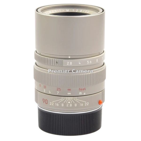 Leica Elmarit-M (エルマリート) 90mm F2.8 フード組込 チタン [11899]