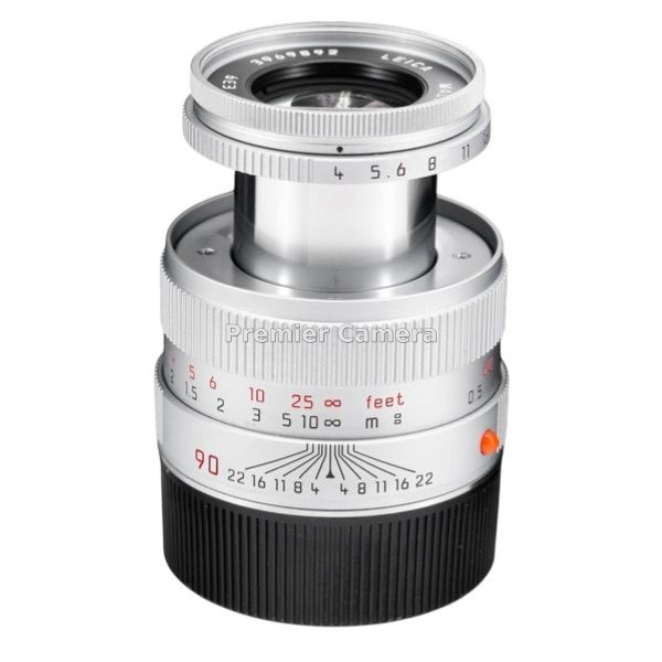 Leica Macro-Elmar-M (マクロエルマー) 90mm F4 (6bit無) シルバー [11634]