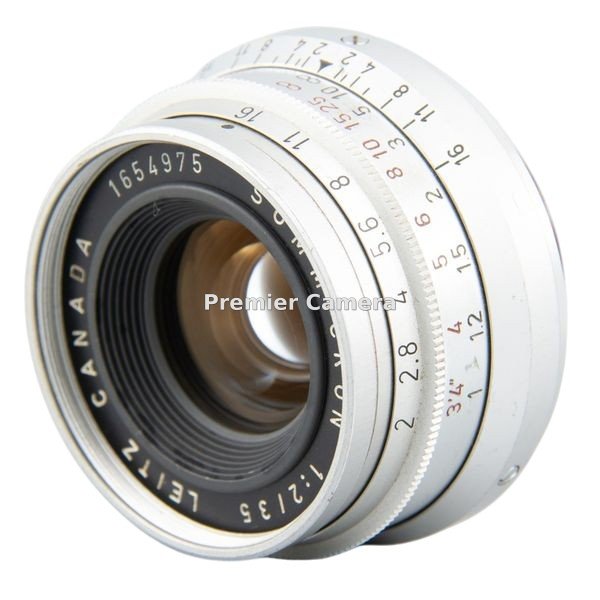 Leica Summicron-L (ズミクロン) 35mm F2 (8枚玉) カナダ製 (オリジナルLマウント) [11008]