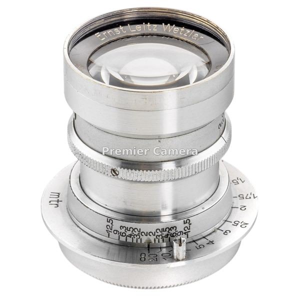 Leica Summar-L (ズマール) 50mm F2 固定鏡筒 (ヒョットコ) クローム [42134]