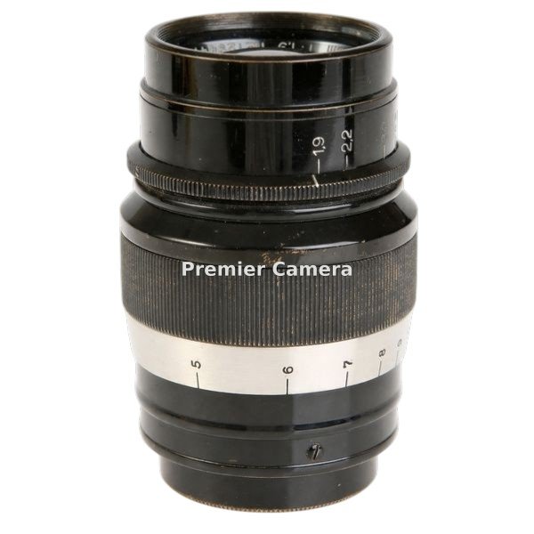 Leica Hektor-L (ヘクトール) 73mm F1.9 フード付 ブラック×ニッケル