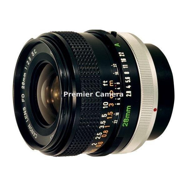 Canon FD 28mm F2.8 S.C.