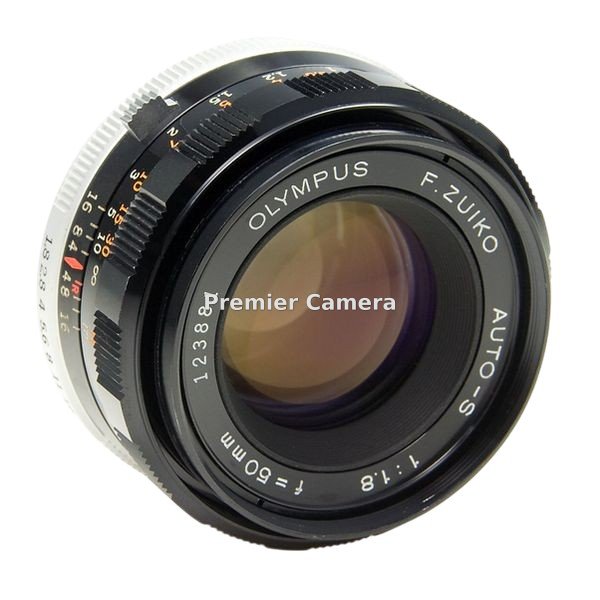 OLYMPUS F.ZUIKO AUTO-S 50mm F1.8