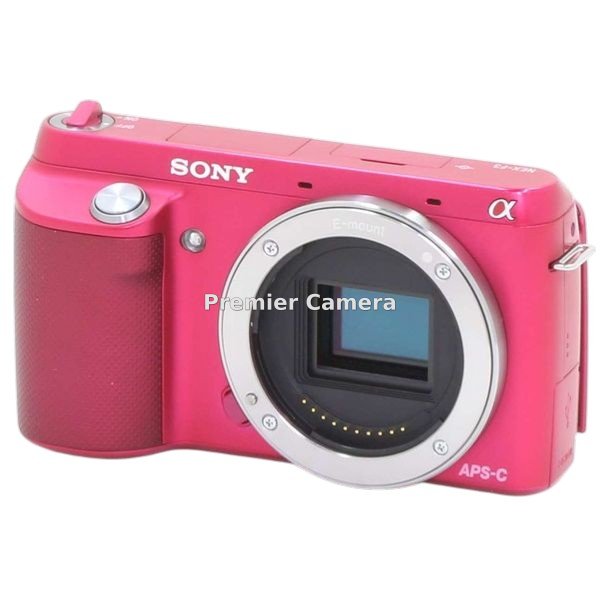 SONY NEX-F3 ボディ ピンク