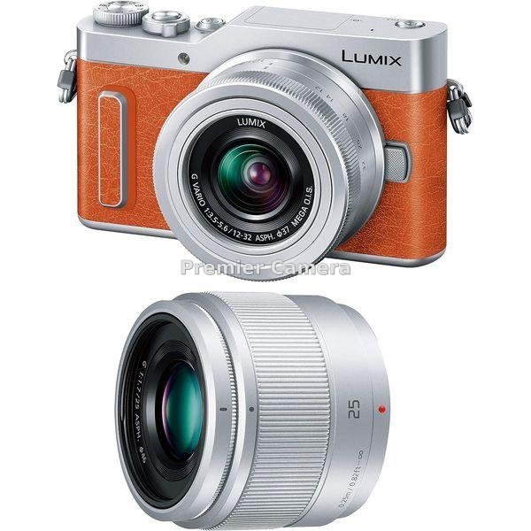 Panasonic LUMIX GF90 ダブルレンズキット 12-32mm + 25mm オレンジ [DC-GF90W-D]