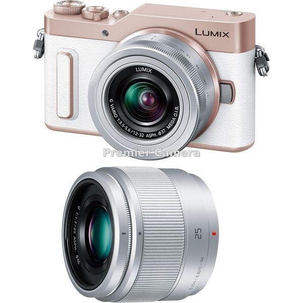 Panasonic LUMIX GF90 ダブルレンズキット 12-32mm + 25mm ホワイト [DC-GF90W-W]
