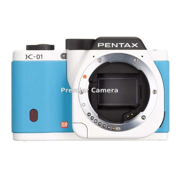 PENTAX K-01 ボディ ホワイト/ブルー