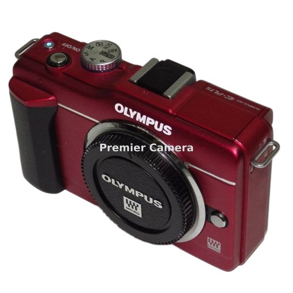 OLYMPUS PEN Lite E-PL1s ボディ ルビーレッド