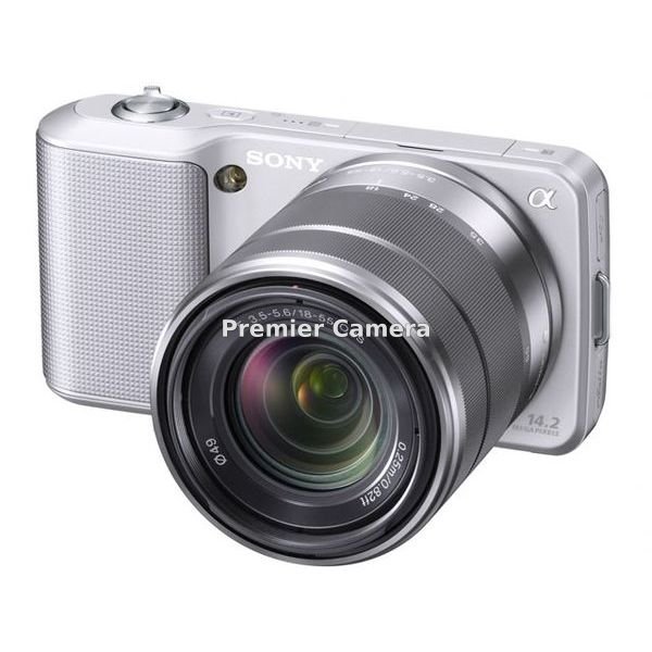 SONY NEX-3 ズームレンズキット (E 18-55mm) シルバー [NEX-3K]