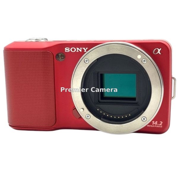 SONY NEX-3 ボディ レッド
