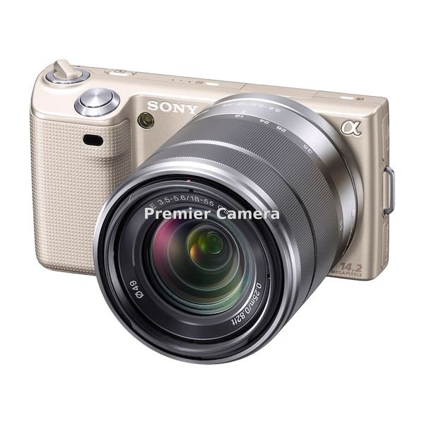 SONY NEX-5 ズームレンズキット (E 18-55mm) ゴールド [NEX-5K]