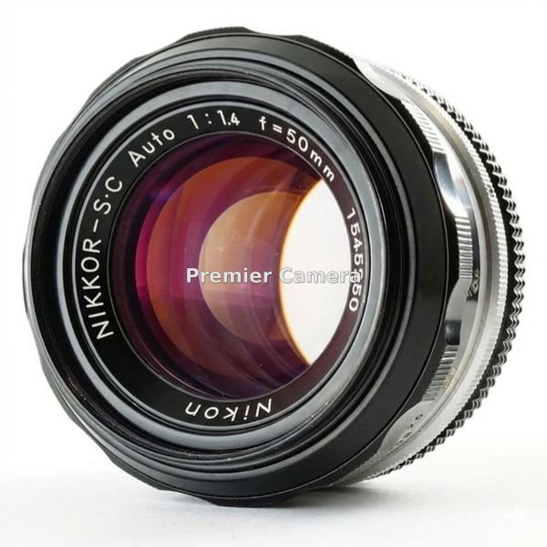 Nikon Auto Nikkor 50mm F1.4 Cあり