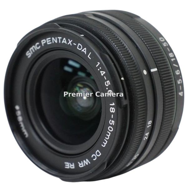 PENTAX smc PENTAX-DA L 18-50mm F4-5.6 DC WR RE ブラック