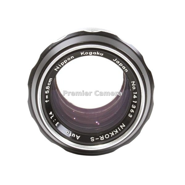 Nikon Nikkor-S Auto 5.8cm F1.4 (Sマウント)