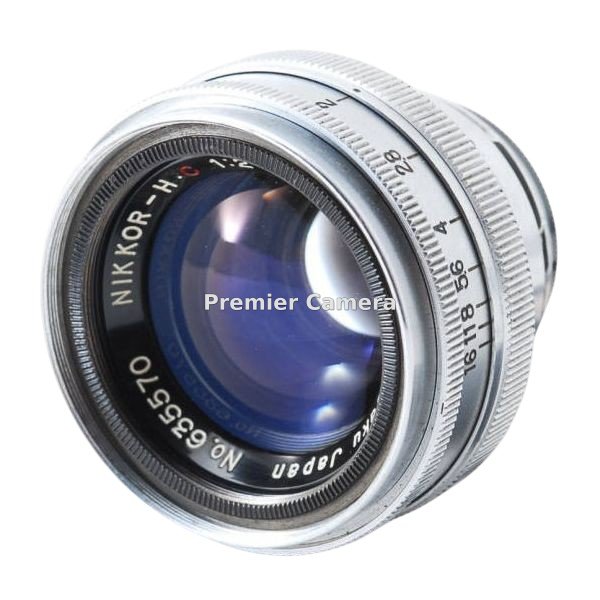 Nikon Nikkor-H.C 5cm F2 クローム (Sマウント)