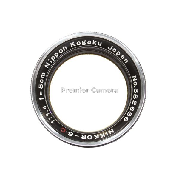 Nikon Nikkor-S.C 5cm F1.4 ブラック (Sマウント)