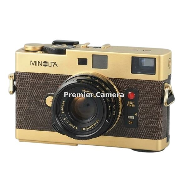 MINOLTA CLE 40mm F2付 ゴールド