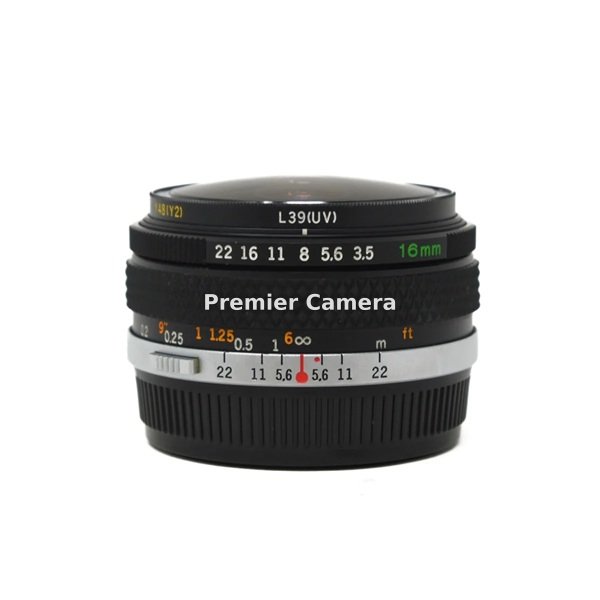 OLYMPUS ZUIKO AUTO-FISHEYE 16mm F3.5
