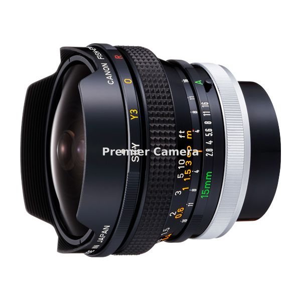 Canon FD 15mm F2.8 S.S.C. FISHEYE フィッシュアイ