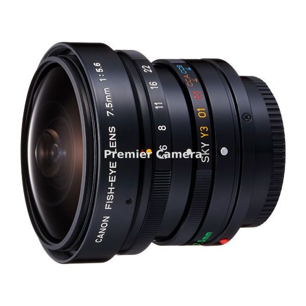 Canon FD 7.5mm F5.6 S.S.C. FISHEYE フィッシュアイ