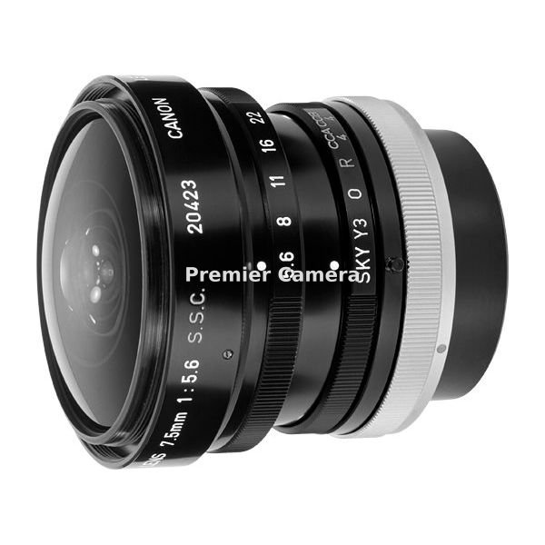 Canon FD 7.5mm F5.6 旧 FISHEYE フィッシュアイ