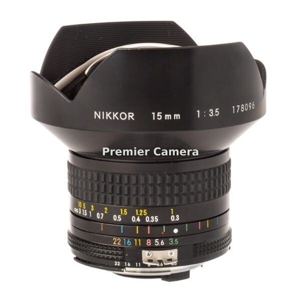 Nikon AI Nikkor 15mm F3.5 (Aiタイプ) 【シリアルナンバー 177051〜17xxxx】