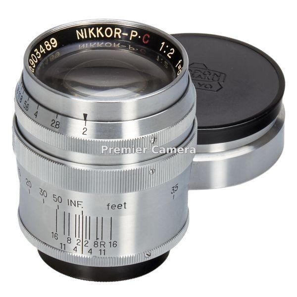 Nikon Nikkor-P.C 8.5cm F2 (Lマウント)