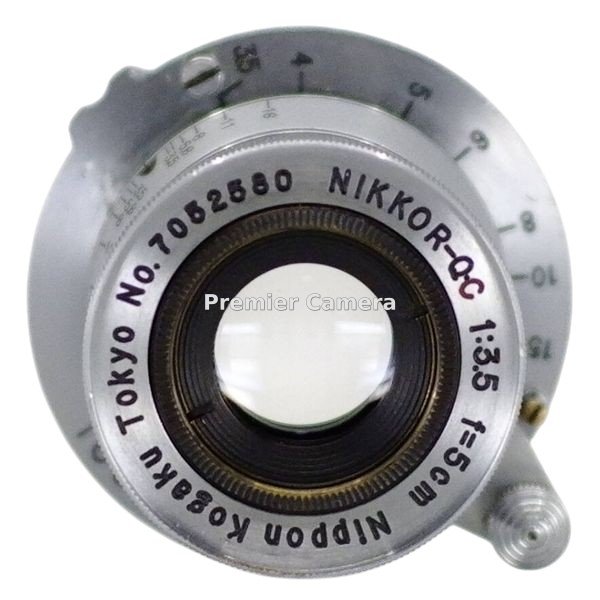 Nikon Nikkor-Q.C 5cm F3.5 沈胴 (Lマウント)