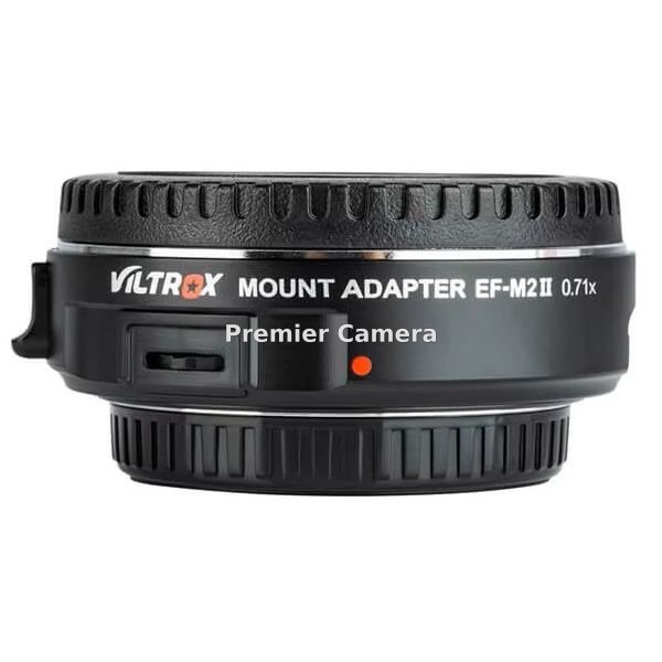 VILTROX マウントアダプター EF-M2 II (キヤノンEFレンズ/マイクロフォーサーズボディ用)