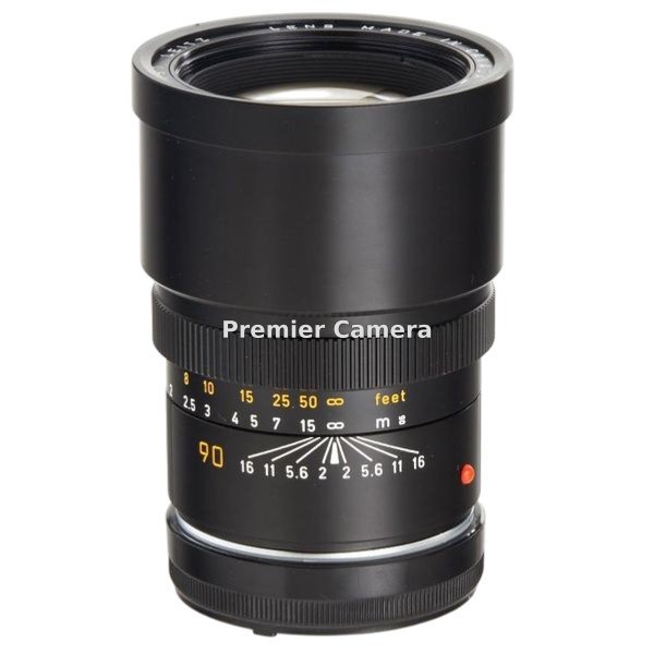 Leica Summicron-M (ズミクロン) 90mm F2 E49 フード組込 ブラック [11136]